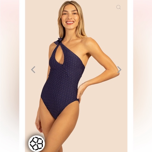 NWT TRINA TURK ADELINE
ASYMMETRICAL MAILLOT - Picture 5 of 10